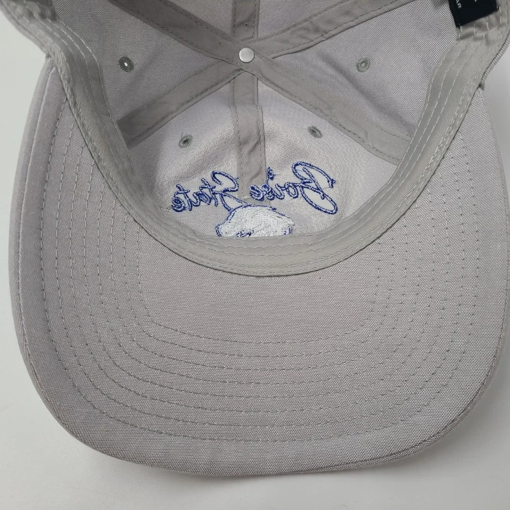 Women Boise State Broncos Hat Strapback Captivating Gray Blue NCAA University